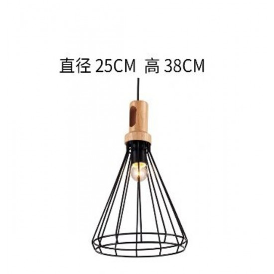 Люстра підвісна в стилі лофт Sirius J 909-1BK  фото № 2