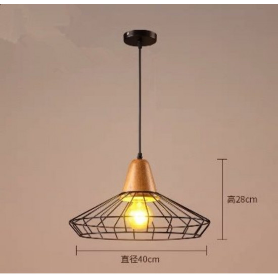 Люстра підвісна в стилі лофт Sirius J 918-1 на 1 плафон  фото № 2
