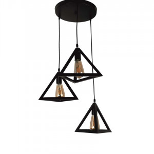 Люстра підвісна в стилі лофт Sirius 1708/3 на 3 лампочки