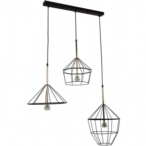 Люстра підвісна в стилі лофт Sirius J846-3 на 3 плафони