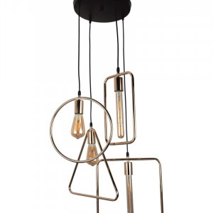 Люстра підвісна в стилі лофт Sirius J905-4 (на 4 лампочки)