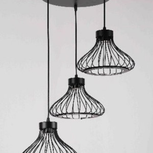 Люстра Sirius в стилі лофт D346-3 на 3 плафона