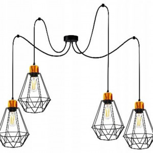 Люстра Sirius в стилі лофт 8816-4 на 4 плафони