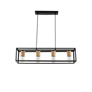 Люстра Sirius в ситлі лофт 8900-4P на 4 лампочки