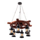 Люстра підвісна в стилі лофт Sirius H687-6 (на 6 лампочок) Зображення №3 Люстра підвісна в стилі лофт Sirius H687-6 (на 6 лампочок) фото №3