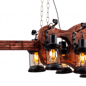 Люстра підвісна в стилі лофт Sirius H692-6 (на 6 лампочек) Люстра підвісна в стилі лофт Sirius H692-6 (на 6 лампочек)