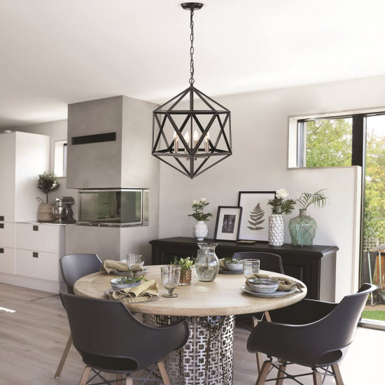 Люстра підвісна в стилі лофт Sirius H735-3 (на 3 лампочки)  фото № 6