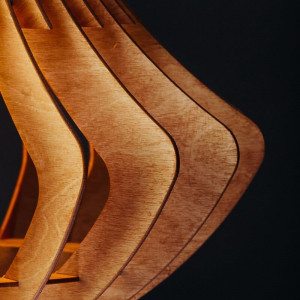 Люстра підвісна в стилі лофт Sirius ПФЛ-0012 дерево