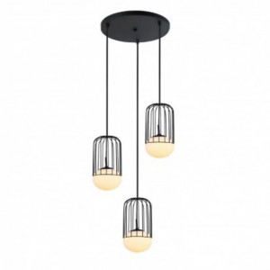 Люстра підвісна Sirius J790-3BK на 3 плафони