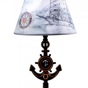 Настільна лампа Sirius YG 18194-1T з абажуром