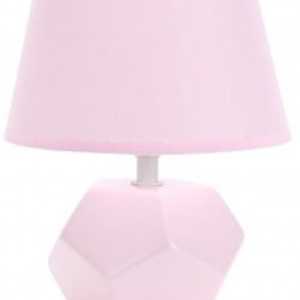 Настільна лампа Sirius D 4427-PK з абажуром