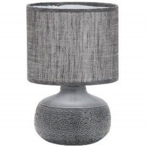 Настільна лампа з абажуром D 4483-GY