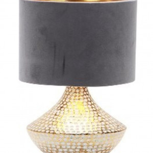 Настільна лампа Sirius F 4489-GY з абажуром