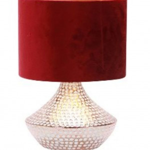 Настільна лампа Sirius F 4489-RD (з абажуром)