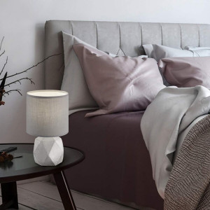 Настільна лампа Sirius H4052 біла (з абажуром)