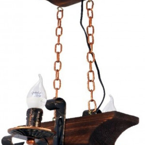 Люстра дерев'яна виробництво Sirius S7078/2 Люстра дерев'яна виробництво Sirius S7078/2