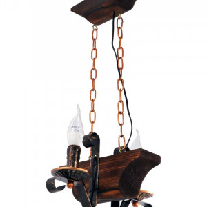 Люстра дерев'яна виробництво Sirius S7078/2 Люстра дерев'яна виробництво Sirius S7078/2