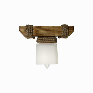 Люстра дерев'яна виробництво Sirius S7091/1 світлий обжиг на 1 плафон Люстра дерев'яна виробництво Sirius S7091/1 світлий обжиг на 1 плафон