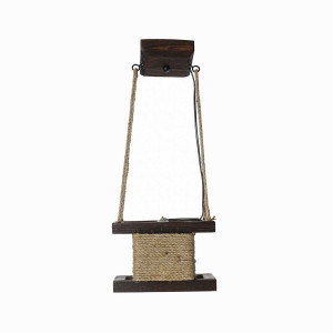 Люстра дерев'яна виробництво Sirius S7144/1 (темний обжиг) Люстра дерев'яна виробництво Sirius S7144/1 (темний обжиг)