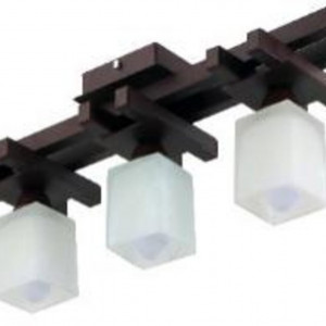 Люстра металева виробництво Sirius PR 1015/3 коричневий на 3 плафона