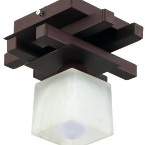 Люстра металева виробництво Sirius PR 1016/1 коричневий на 1 плафон