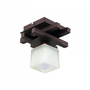 Люстра металева виробництво Sirius PR 1016/1 коричневий на 1 плафон