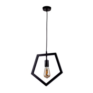 Люстра підвісна металева виробництво Sirius PR 1025/1 чорний