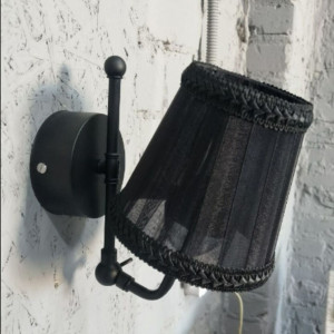 Люстра металева виробництво Sirius PR 1041/1 чорний на 1 лампочку