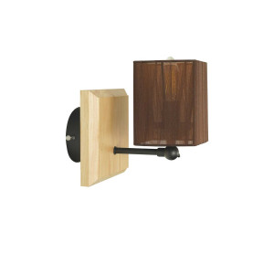 Люстра металева виробництво Sirius PR 1059/1 (ольха+чорний)