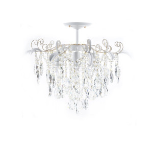 Люстра кришталева Sirius 96012/500 (WH+GOLD PN)