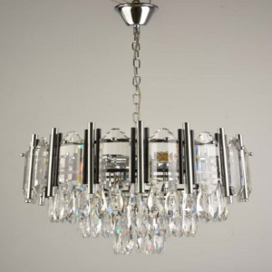 Люстра кришталева Sirius Л 2319/10 CR на 10 лампочок