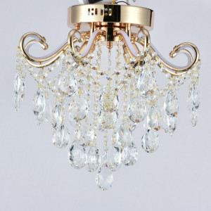 Люстра кришталева Sirius XE 4068/4-450 на 4 лампочки з Led підсвіткою