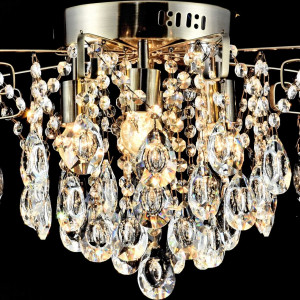 Люстра кришталева Sirius XE 4004/4-400 AB на 4 лампочки