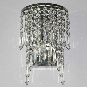 Бра настінне кришталеве Sirius B E1383/2W