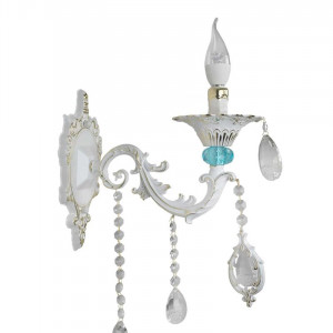 Бра настінне кришталеве Sirius Л 2336/1В на 1 лампочку