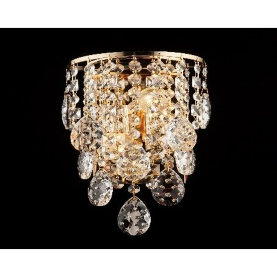 Бра настінне кришталеве Sirius B E1386/2W  фото № 3