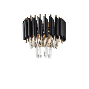 Бра настінне кришталеве Sirius B E1348/2W на 2 лампочки