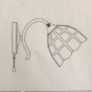 Бра настінне Sirius B N3291/1W