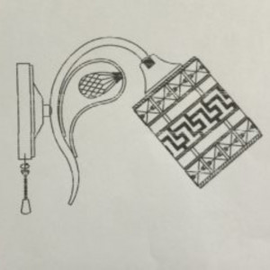 Бра настінне Sirius B N3672/1W