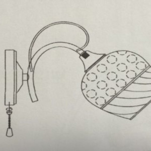 Бра настінне Sirius B N3300/1W
