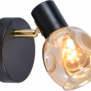 Бра настінне Sirius DA5961/1 (BK+AB)