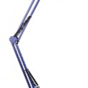 Настільна лампа Sirius TY 1800B на одну лампочку з прищіпкою блакитний