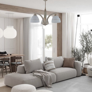 Люстра класична Sirius TM 8317-3 на 3 плафона Люстра класична Sirius TM 8317-3 на 3 плафона