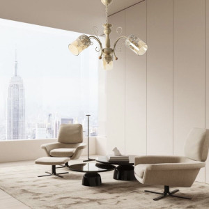 Люстра класична Sirius E 153-3 на 3 плафона Люстра класична Sirius E 153-3 на 3 плафона