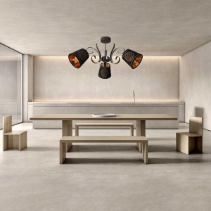 Люстра класична Sirius XW 2863-3 на 3 плафона Люстра класична Sirius XW 2863-3 на 3 плафона