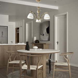 Люстра класична Sirius LM 8005-3 на 3 плафона Люстра класична Sirius LM 8005-3 на 3 плафона