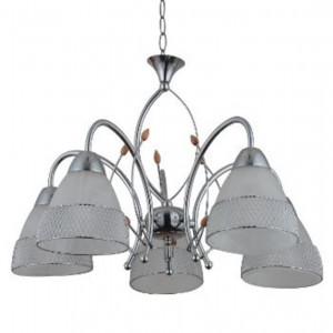 Люстра класична Sirius T 8091-5 на 5 плафонів Люстра класична Sirius T 8091-5 на 5 плафонів