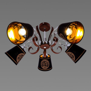 Люстра класична Sirius XW 2863-5 на 5 плафонів Люстра класична Sirius XW 2863-5 на 5 плафонів