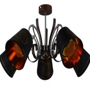 Люстра класична Sirius XW 2863-5 на 5 плафонів Люстра класична Sirius XW 2863-5 на 5 плафонів