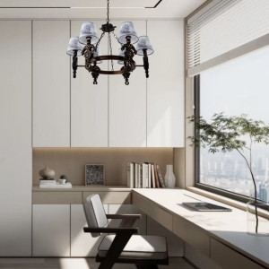 Люстра Класична Sirius YG 18233-6P на 6 плафонів Люстра Класична Sirius YG 18233-6P на 6 плафонів